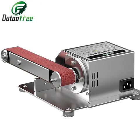 220V 0-180 도 미니 벨트 연삭기 도구 연마기, DIY 샌딩기 연마기, 벨트 10 개, 180W, 270W, 360W 220V 0-180 도 미니 벨트 연삭기 도구 연마기, DIY 샌딩기 연마기, 벨트 10 개, 180W, 270W, 360W