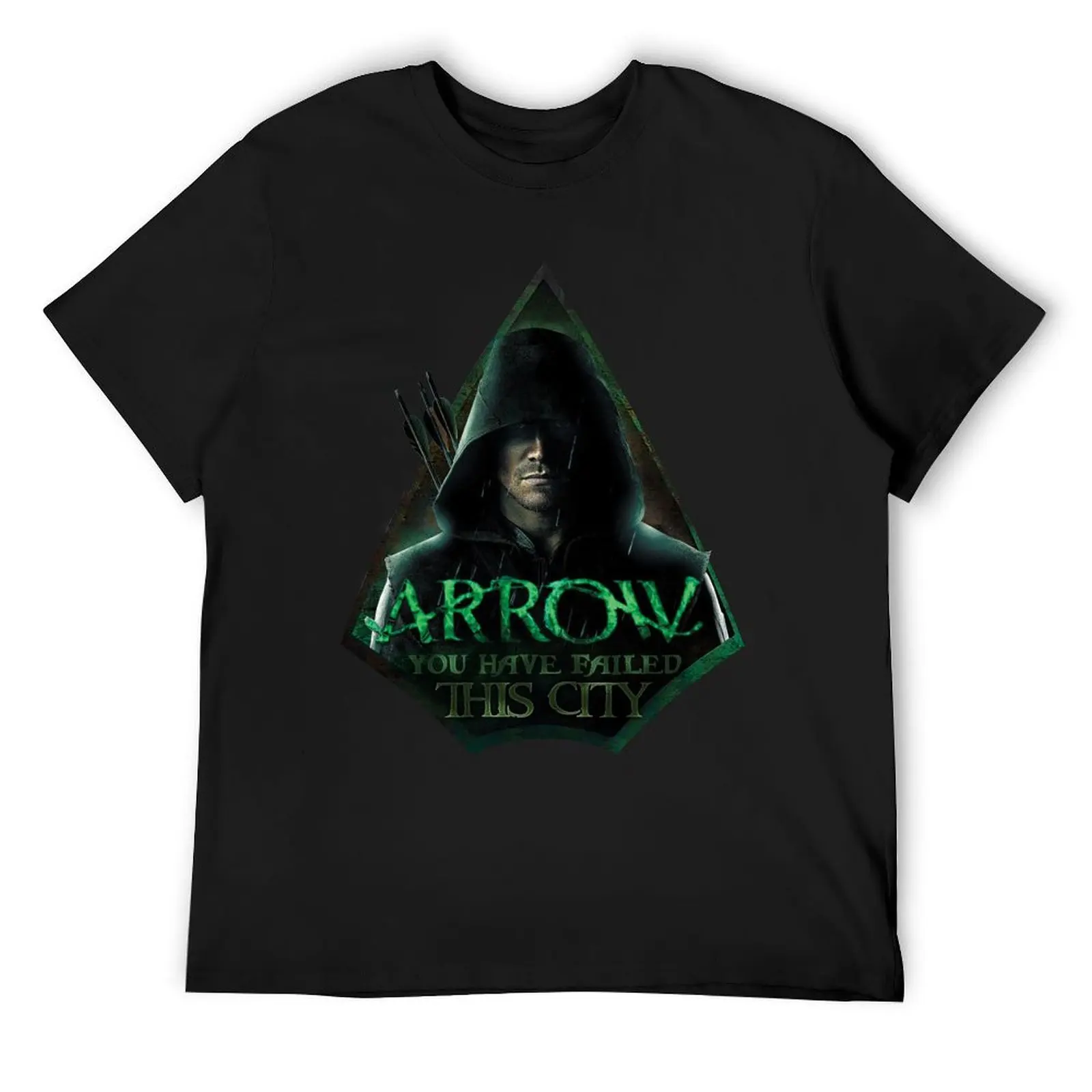 

Arrow, You have failed this city T-Shirt plus size tops aesthetic clothes anime tshirt sports fans compression shirt men