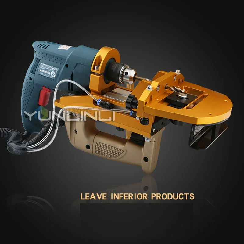 Side Hole Punching Machine CNC Plate Type Cutting Machine Woodworking Pneumatic Puncher Three-in-one Horizontal Drilling Tool HY