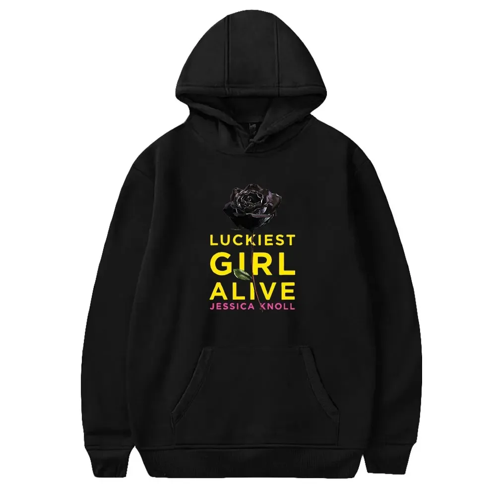 

Luckiest Girl Alive Novel Hoodie for Men and Women,Harajuku Streetwear Long Sleeve Unisex Sweater,New Film Fashion Clothes