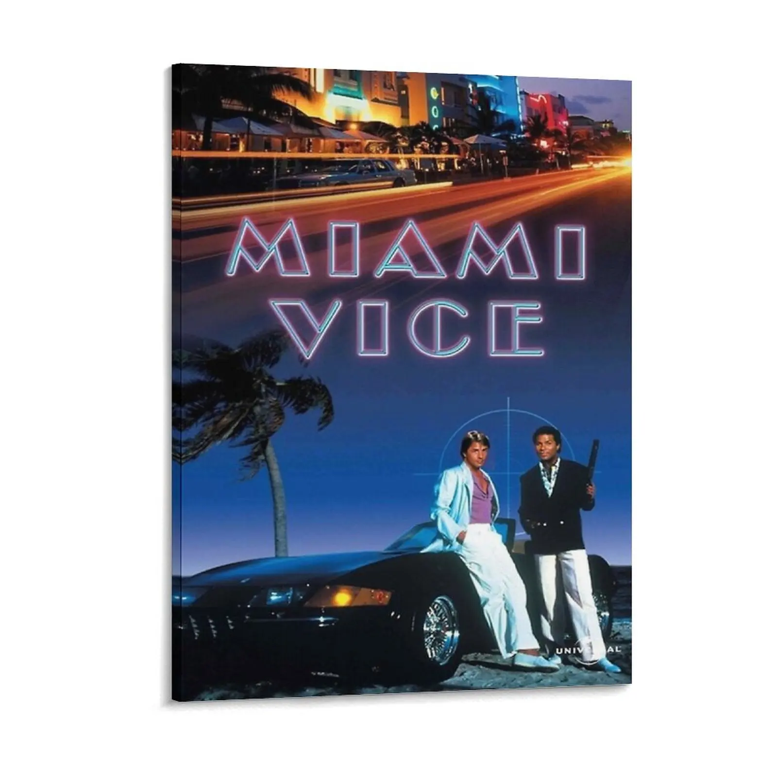 Miami Vice 2006 Canvas Painting Club Club Wall Decor Create Cinema Framed Wall Paintings