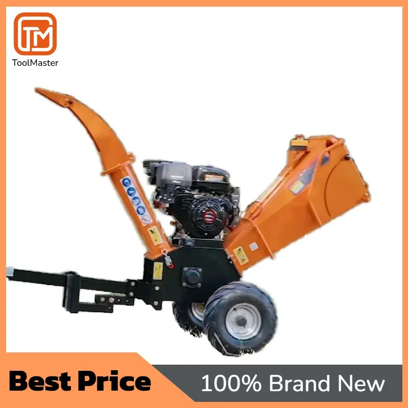 

[Best Selling] 6.5 HP 15 HP Engine Wood Chipper Slicer Machine New Condition CE Certified Chips Making Device