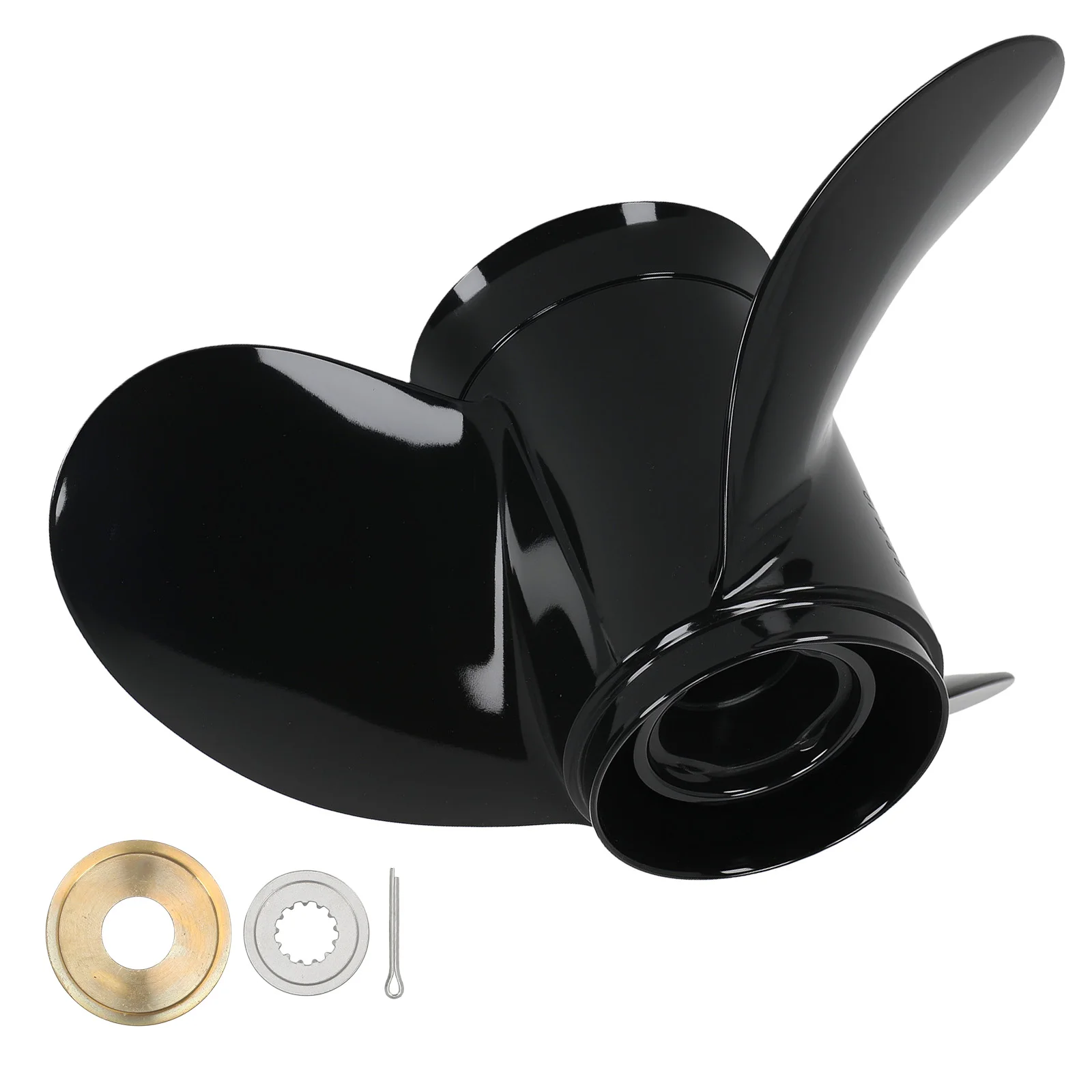 

Aluminum Propeller for Evinrude 135HP 140HP Outboard 765184 13.2x19 RH