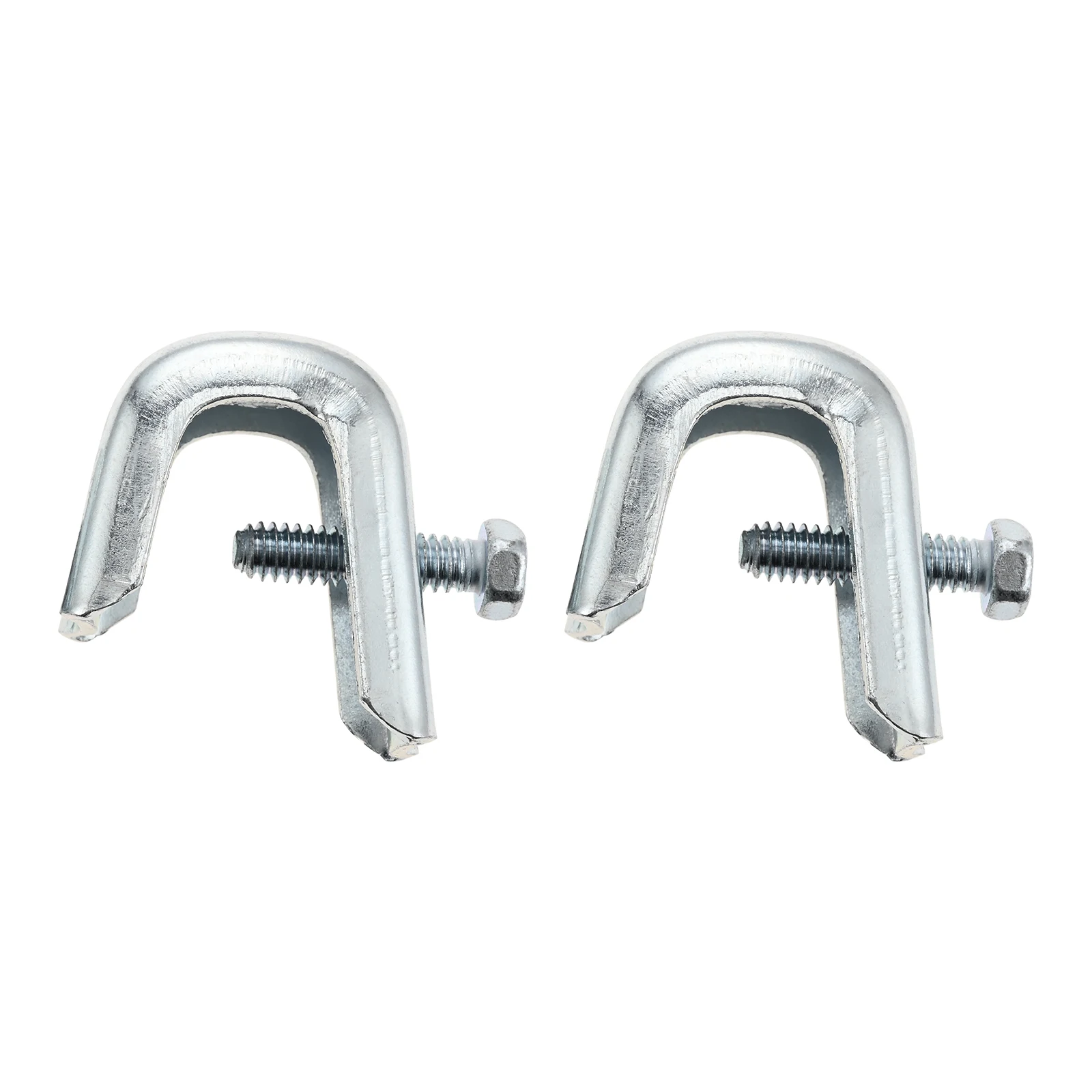 2pcs Stainless Steel Fireplace Parts Damper Stopper Fireplace Damper Clamp Flue Stop Clamp for Gas Logs