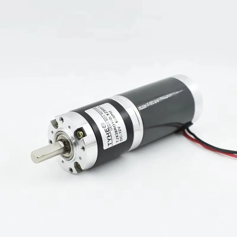 Scatola ingranaggi PMDC 38mmMotori a ingranaggi planetari CC ad alta velocità e bassa velocità a coppia elevata e bassa rumorosità con ingranaggi metallici
