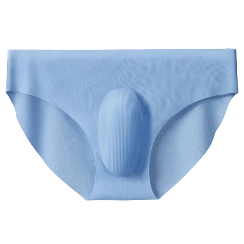 Men's Underwear Men's Ice Silk Briefs Summer Breathable Quick-drying Seamless Shorts Transparent Ultra-thin Personality Underpan