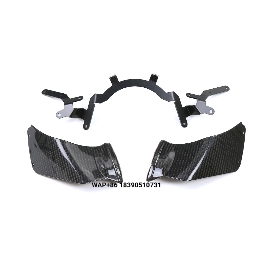 100% 3K Dry Carbon Fiber Motorcycle Winglets Spoiler for CBR1000RR-R 2021 2022 2023 2024