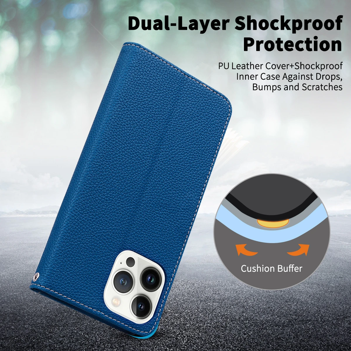 Capa de telefone de couro flip, capas de carteira de silicone, Xiaomi Redmi Nota 13 Pro, 4G, 5G