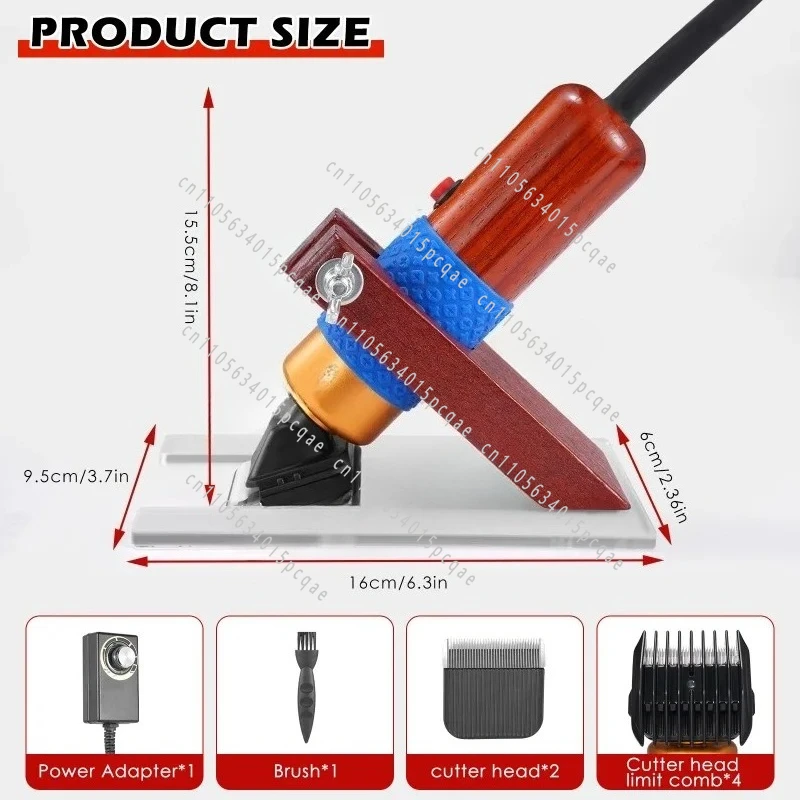 Tufting Trimmer with stand Electric Carpet Clipper 200W DIY Tufting Gun Scissor Carpets Carving Machine