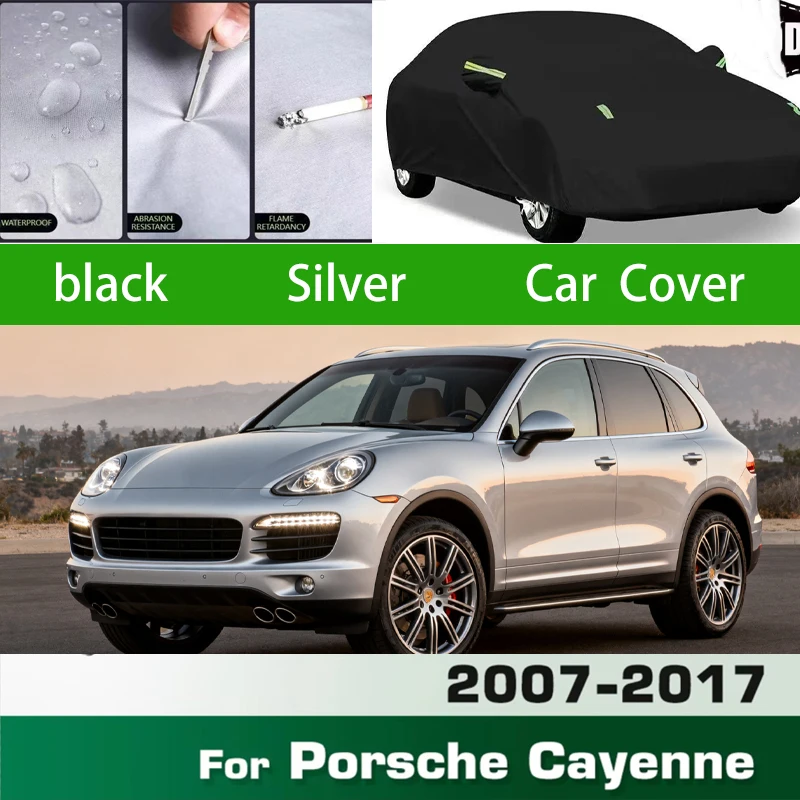 

For Porsche Cayenne 2007-2017Outdoor Protection Full Car Covers Snow Cover Sunshade Waterproof Dustproof Exterior Car accessorie