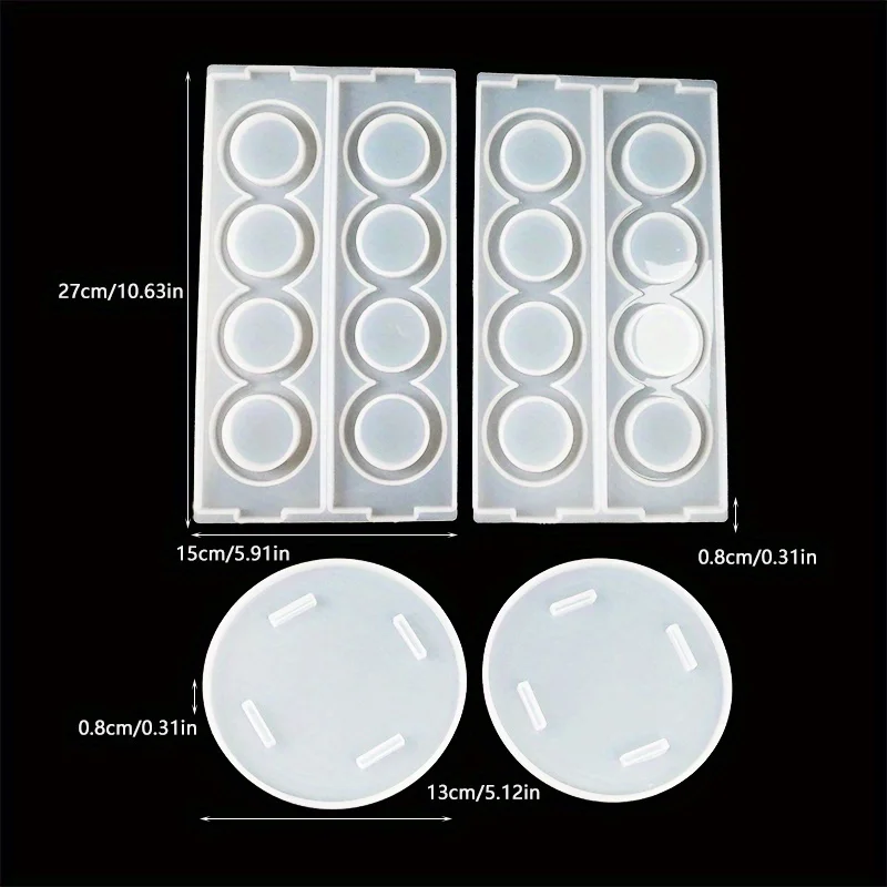 1 Set Coffee Rack Resin Mold, DIY Jewelry Rack Organizer Essential Oil Rack, Jewelry Lipstick Display Rack Home Decoration Party
