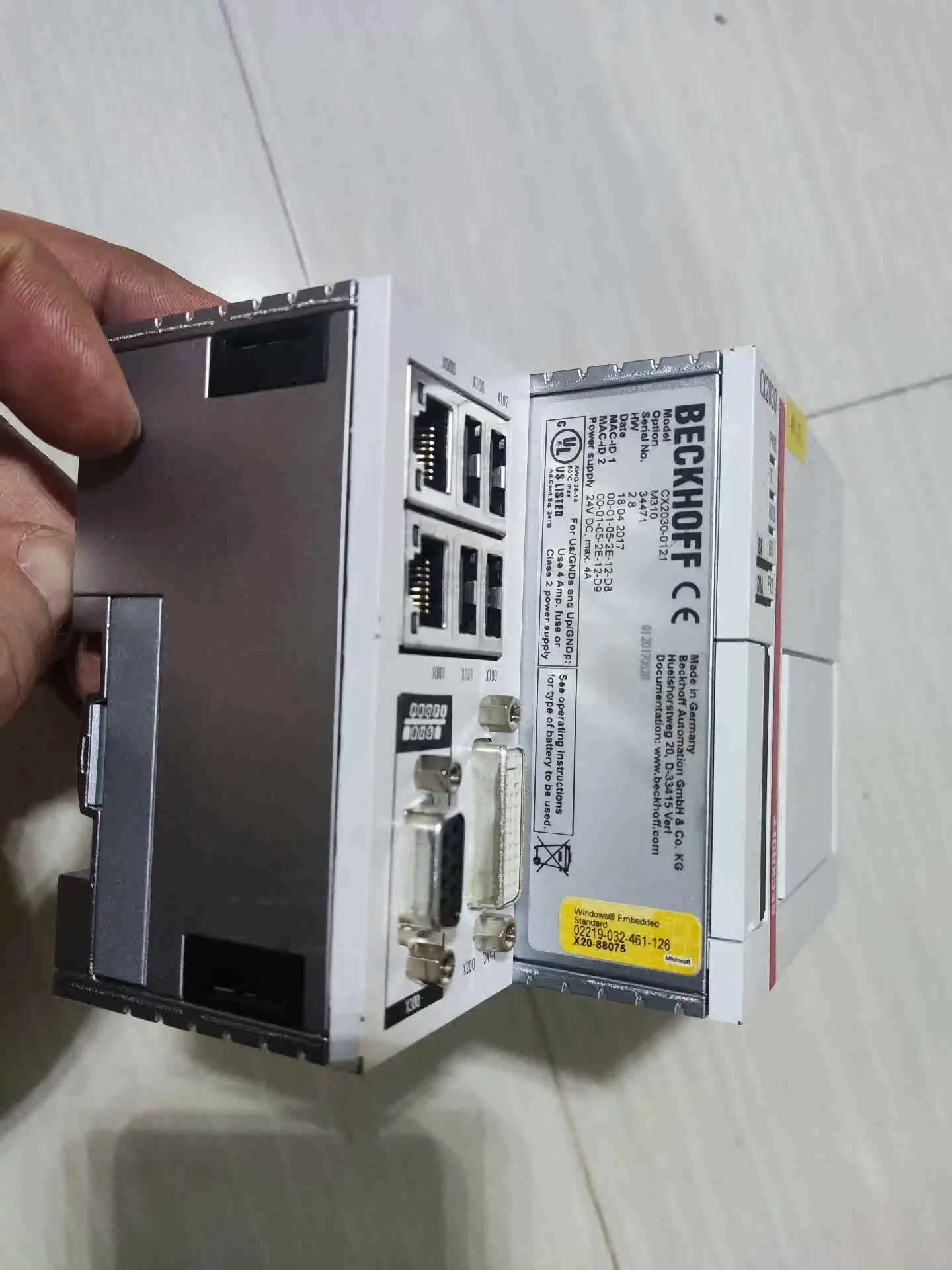 CX2030-0121 Модуль ПЛК