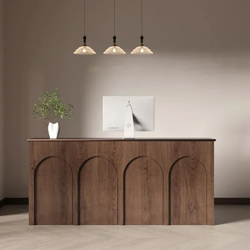 

Clothing store checkout page Reception desk Small clothing store Health center Bar counter