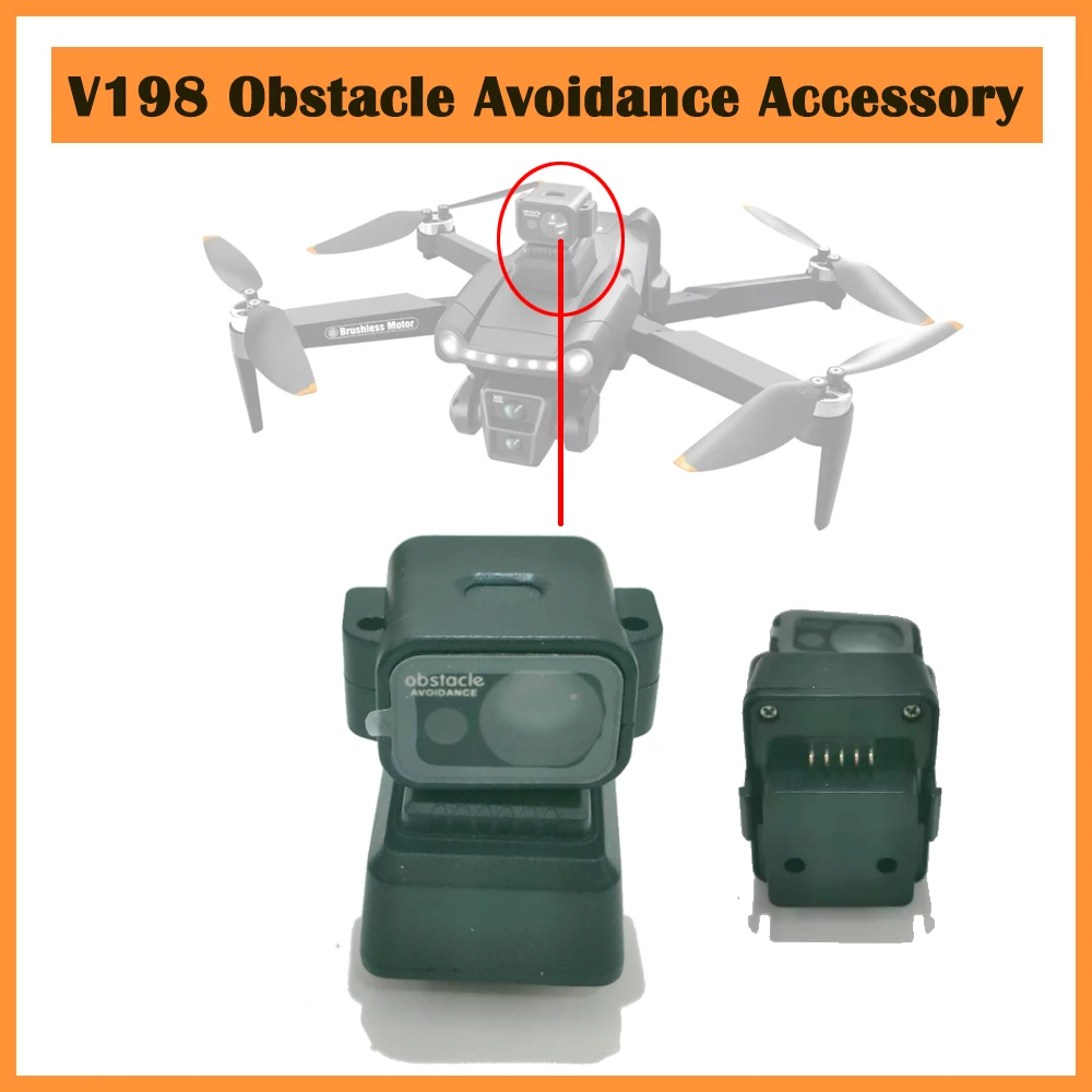 V198 GPS Drone Laser Obstacle Avoidance Spare Part for V198 MAX Drone RC Quadcopter OAS Accessory