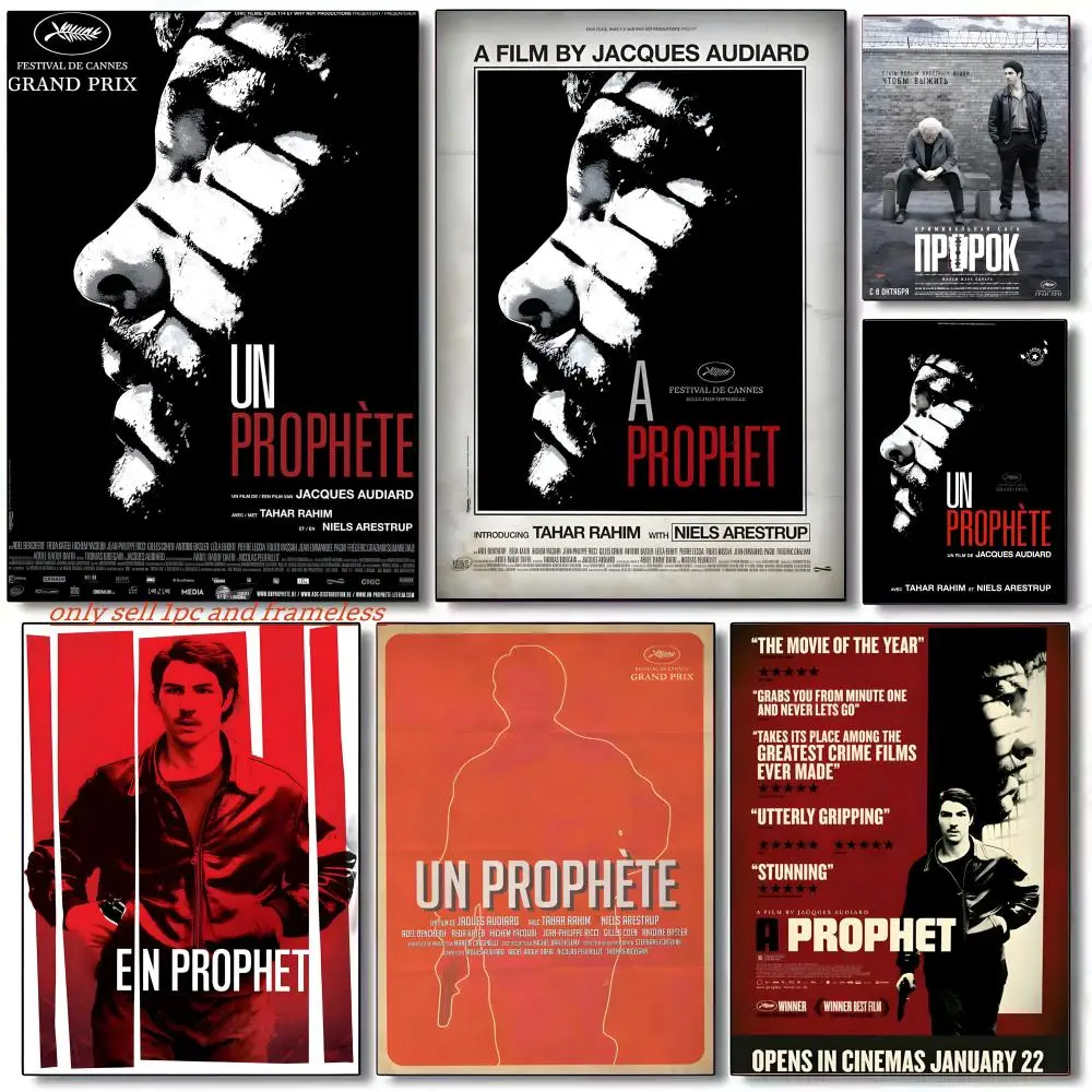 Classic Crime film A-A Prophet Poster Wall art poster paintings are suitable for clubs living rooms and bedroom