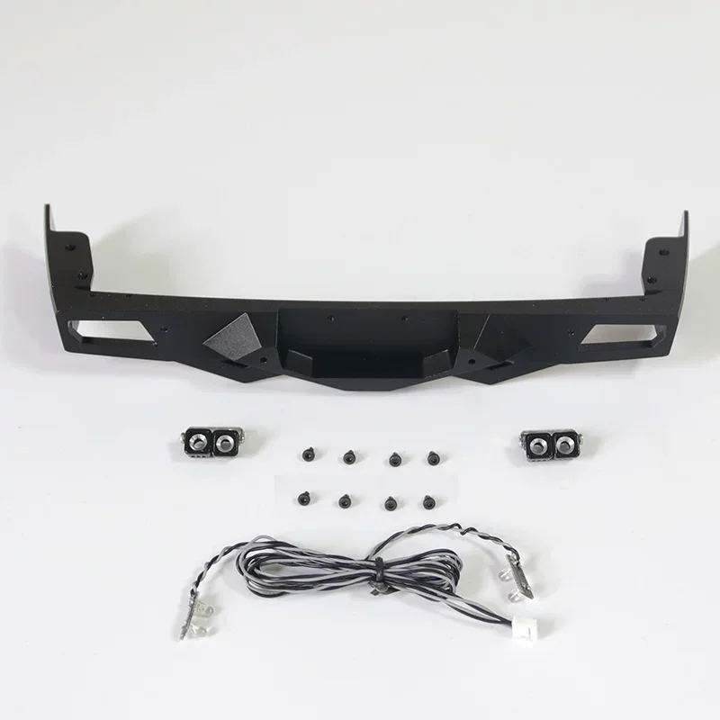 

JDMODEL #0100111 Aluminum F-Type Rear Bumper for 1/10 RC Crawler Pickup Truck Desert Runner F150 SCX10 TRX4
