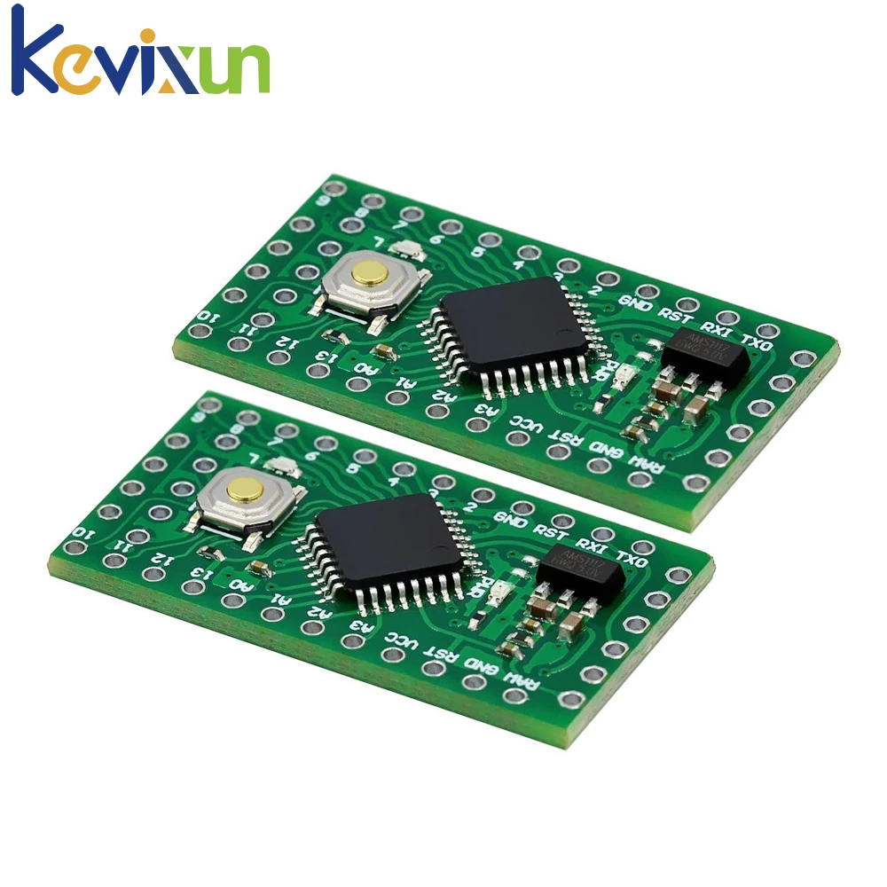 1-10 pz muslimatlqfp32 MiniEVB 3.3V / 5V sostituisce Pro Mini ATMEGA328P completamente compatibile per Arduino usa HT42B534-1 Driver