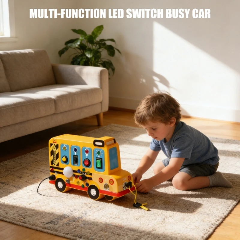 

Children Educational Activity Board Circuit Switches Simulation Sound Effects for Children Creativity