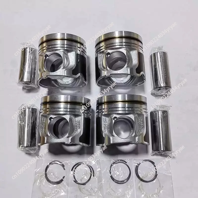 suitable for Aj200d Aj200 204dt 204dtd 2.0t 83mm Diesel LR082541 025 050 Dimensions Factory Engine Piston Sets with Piston Rings
