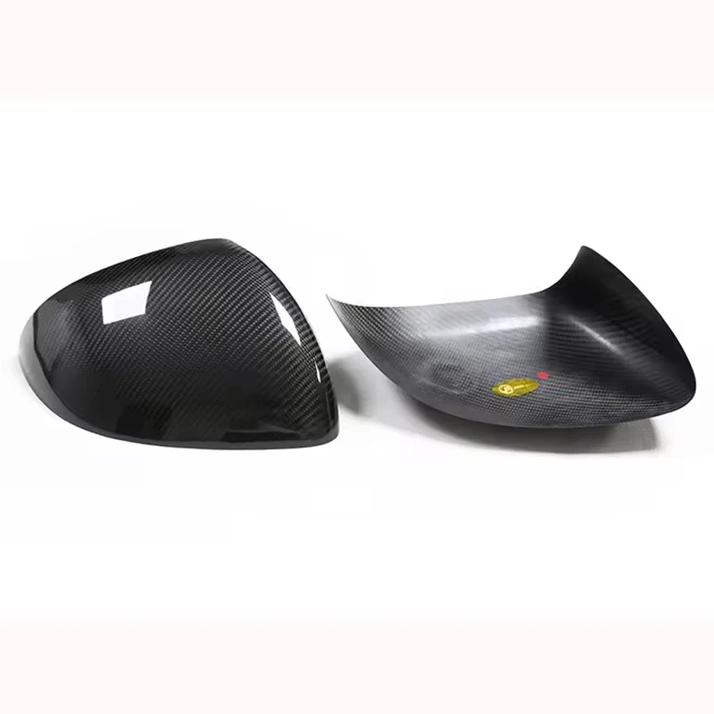 New Style Carbon Fiber Fibre Side Mirrors Cover Caps Fit for Mercedes Benz C S C260L S400L Class W206 W223,Ture Factory Fitment