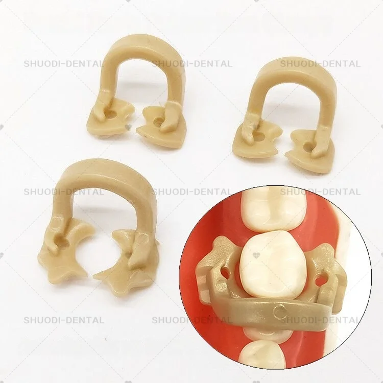 Lab Sectional Contoured Matrices Holder Resin Clamp Clips Separating Ring  Matrix Bands Fixed Clamp Autoclavable 134°C