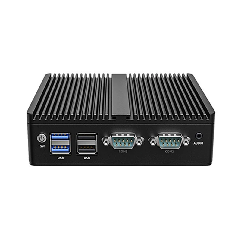 

2025 hot sale Dual Network Port I3/i7/i5 Mini Industrial Control Host Embedded Fanless Micro Dual Core Wall Mounted Industrial C