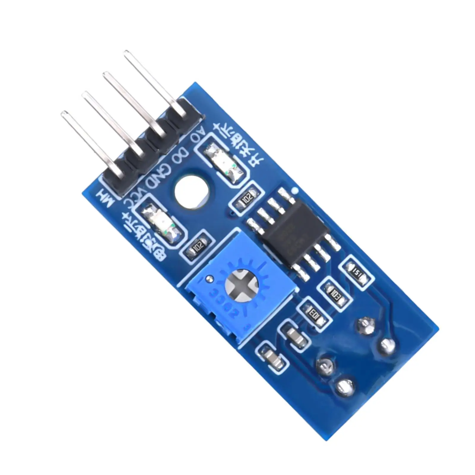 3.3V-5V TCRT5000 4PIN Infrared Reflective Sensor IR Photoelectric Switch Barrier Line Tracking Module For Arduino