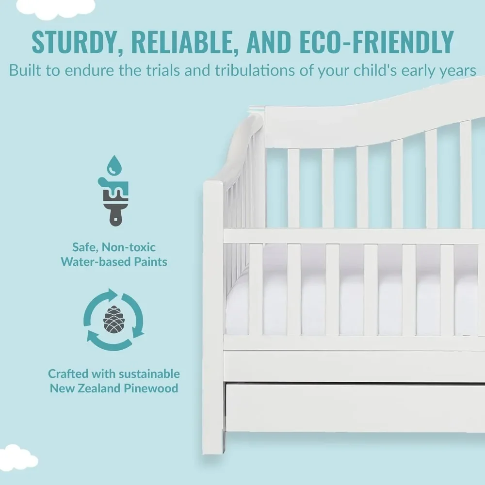 Kinderbedframe, Greenguard Goud Gecertificeerd, Kinderbedframe