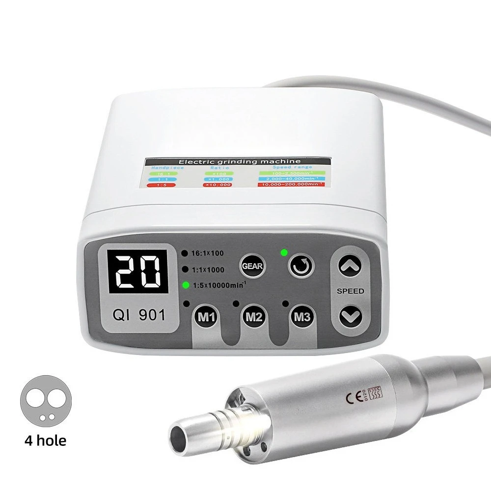 2026 New Dental LED Luminous Electric Motor, Oral Tooth Extraction and Preparation  Fiber Bending Machine, Grinding Machine