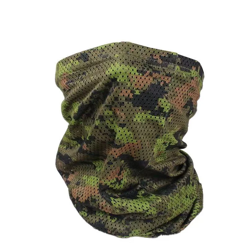 Men's Summer Lightweight Outdoor Cycling Sunscreen Face Mask Integrated Scarf CADPAT TACTICAL GEARS