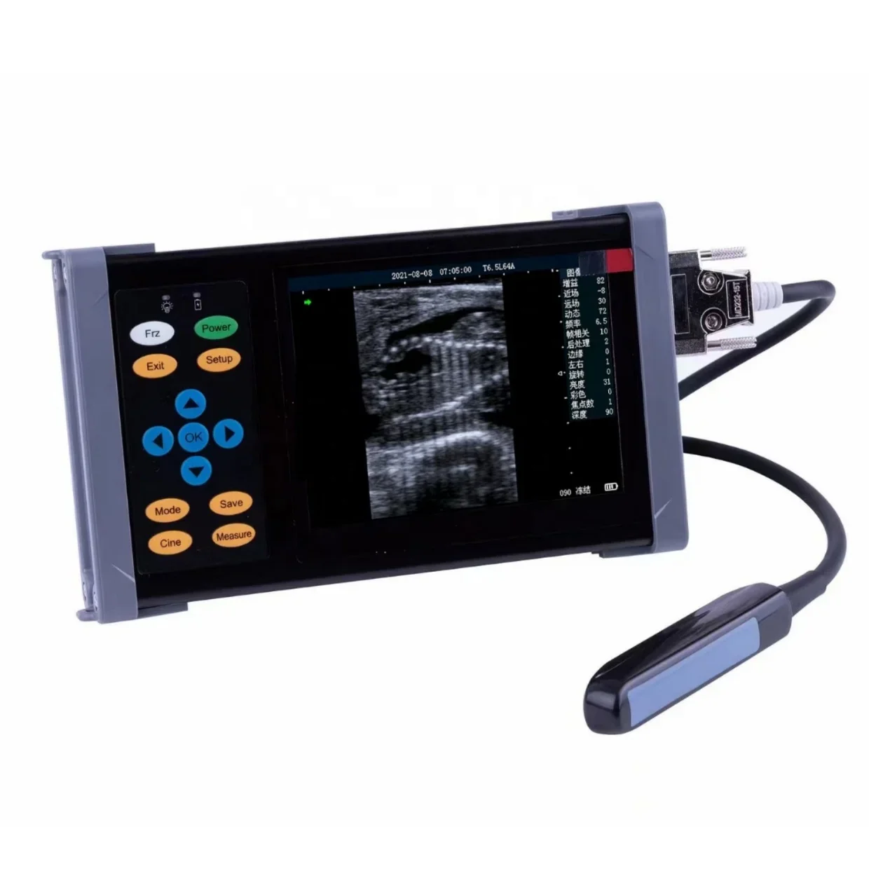 

Full digital ultrasonic diagnostic equipment animal handheld veterinary livestock ultrasound scanner machine