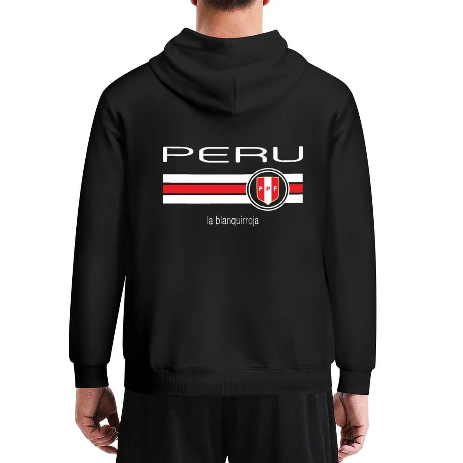 

Football - Peru (Home Red) Hoodie autumn korean autumn clothes men's clothes blouse graphic hoodies