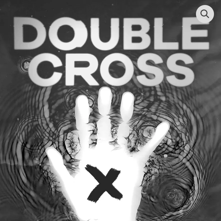Double Cross Magic Trick X Vanish and Appearance on Spectator's Palm Sharpie Pen Close Up Magic Gimmick for Magicians