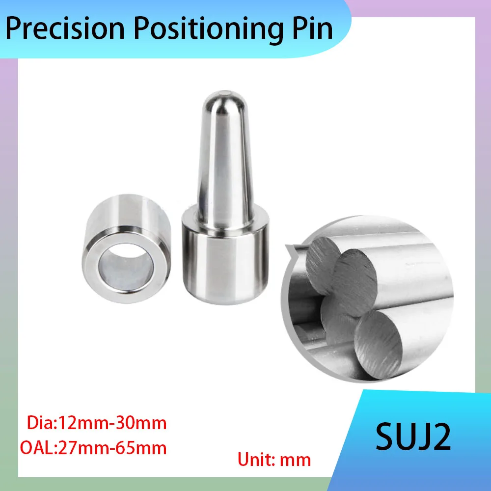 1 Set F2 Type Mold Locating Pin 1:20 Taper Precision Positioning Dowel Pin OD 12-30mm For Silicone Rubber Mold Tooling Fixture