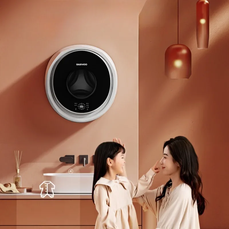 BGX05 Wandwaschmaschine 95 ℃   Kochendes Waschen, Mini-Babykleidung, Waschmaschine, Touch-Steuerung, 220 V