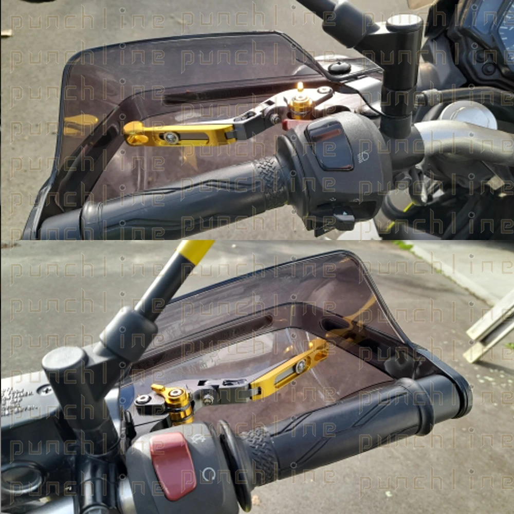 

Extendable Brake Clutch Levers Fit DT125 R DT125 RL DT125RL Motorcycle CNC Accessories Folding Adjustable Handler Set