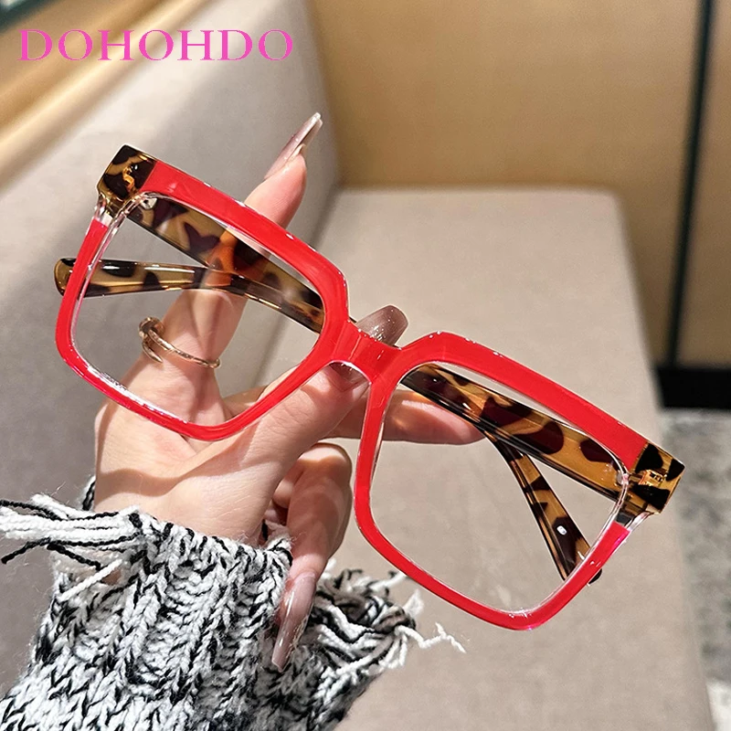 

Vintage Design Square Frame Anti-Blue Light Sexy Glasses Women Luxury Brand Designer Men Computer Gaming Eyewear Female Lentes