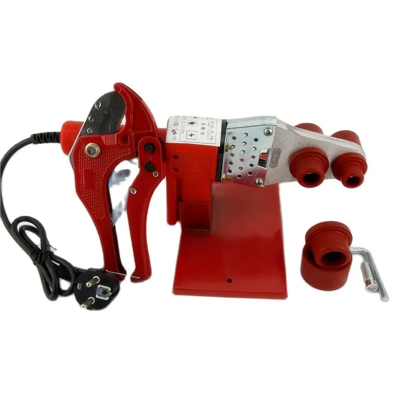 1 Set China Red New 600W 20mm 25mm 32mm PPR Pipe Soldering Iron Plastic Welding Equipment