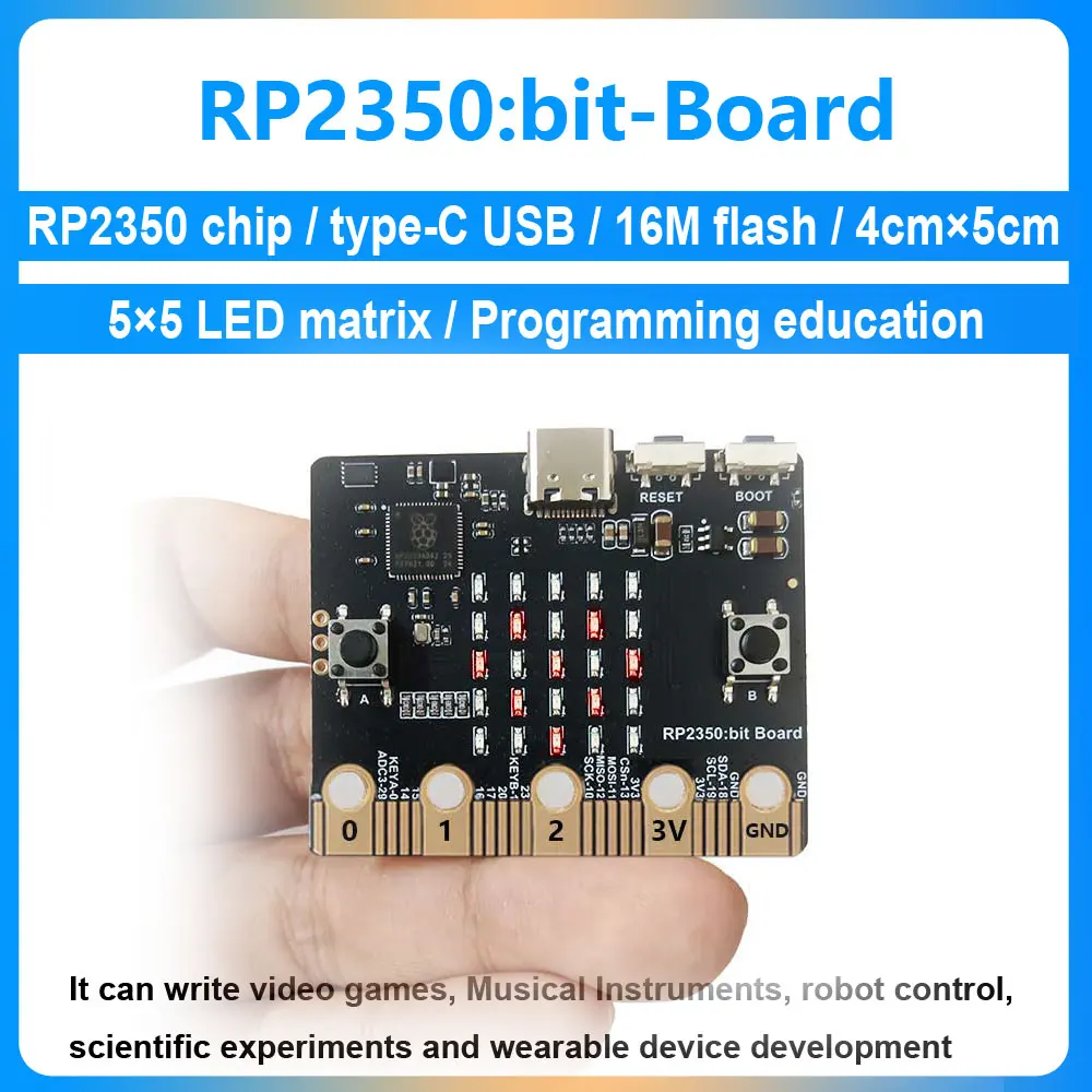 RP2350 bit Development board Python programming education development for children and teenagers Compatible With BBC Micro:bit