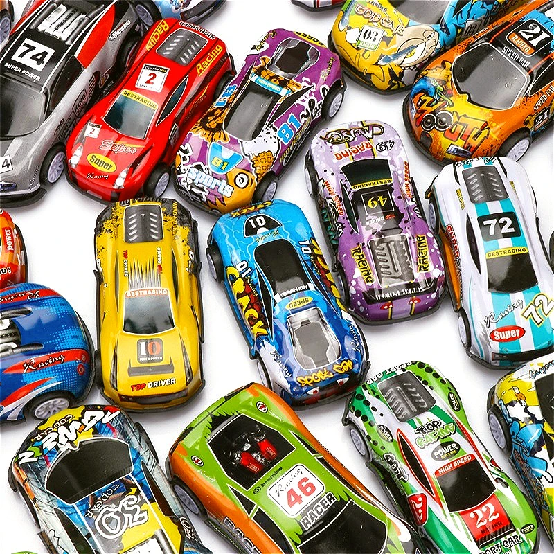 Alloy Car Model Toy Car Child Boy Pull Back Racing Suit Gift Box Baby Birthday Gift Car Toy Cars Toys for Boys Car Model