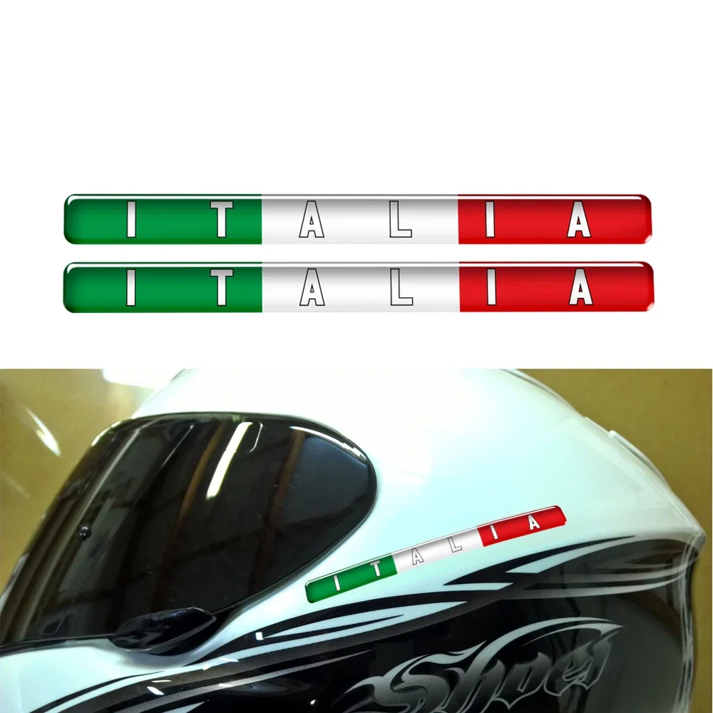 

Motorcycle Tank Decals Italy Flag Italia Stickers Case for Aprilia Ducati Vespa for AGV K1 K3 K4 K5 RR4 RR7 Shark Helmet Decals