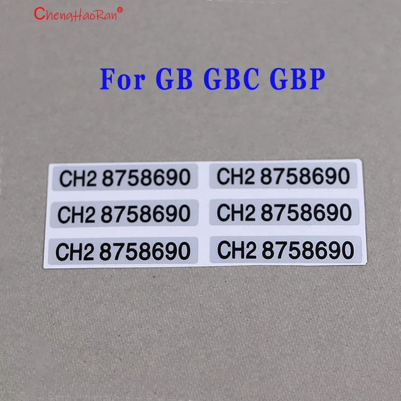 11 Types 2PCS Game Console Stickers For GB GBC GBP PS4 Series PS4 PS5 Shell Shielding Sticker Label Sealing