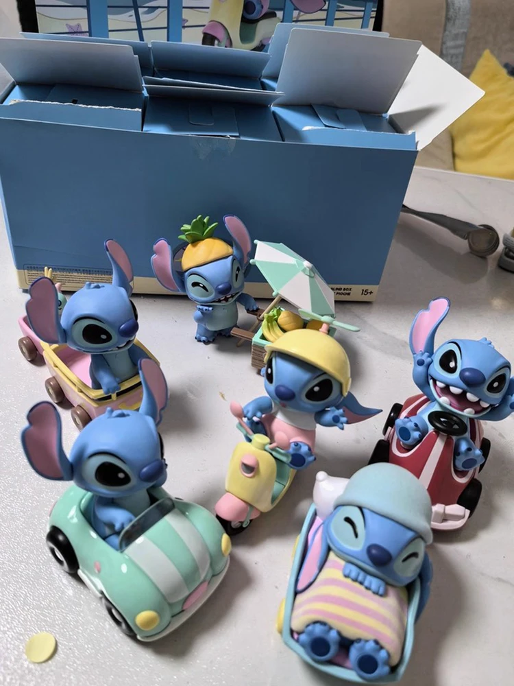 

Miniso Disney Lilo & Stitch Changyou Series Vinyl Plush Toys Cute Viscose Dolls Desktop ornaments Gifts For Girlfriend Children