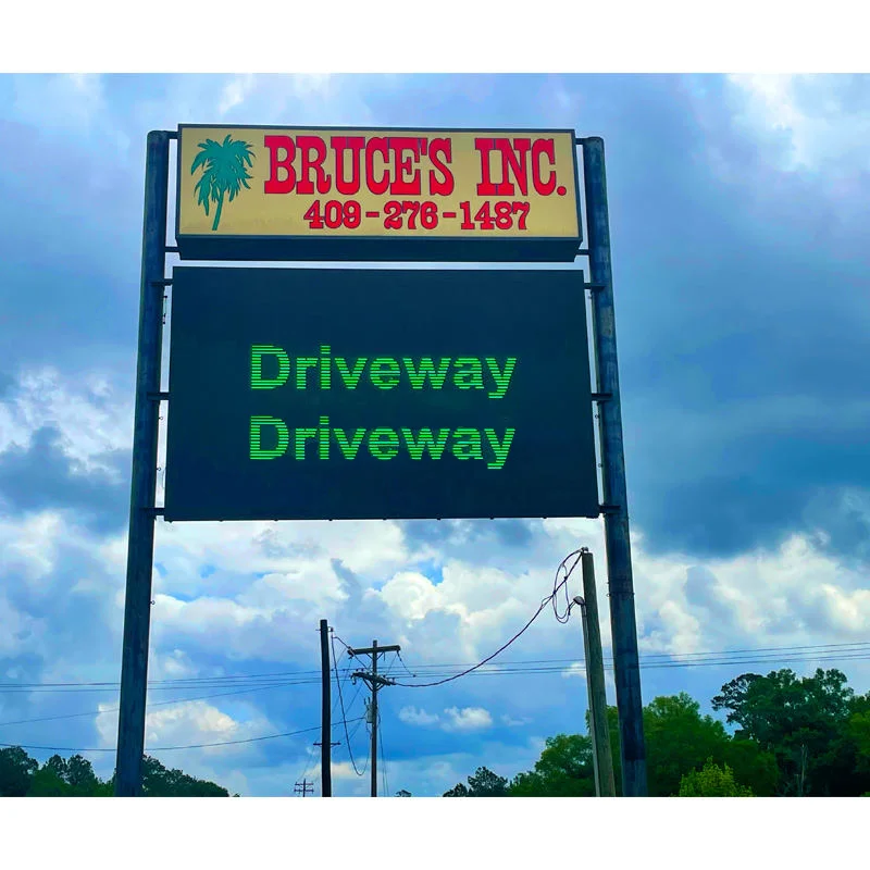 Energy Saving Outdoor Waterproof Front Maintenance Advertising LED Sign Billboard Signage Board Led Panel Screen Display