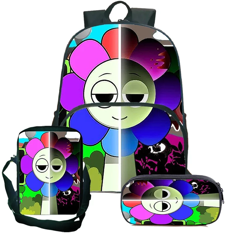 

Детский школьный рюкзак Dandy's World с передним карманом, сумки на плечо, сумки-карандаши, школьные сумки с героями мультфильмов Dandys World для мальчиков и девочек