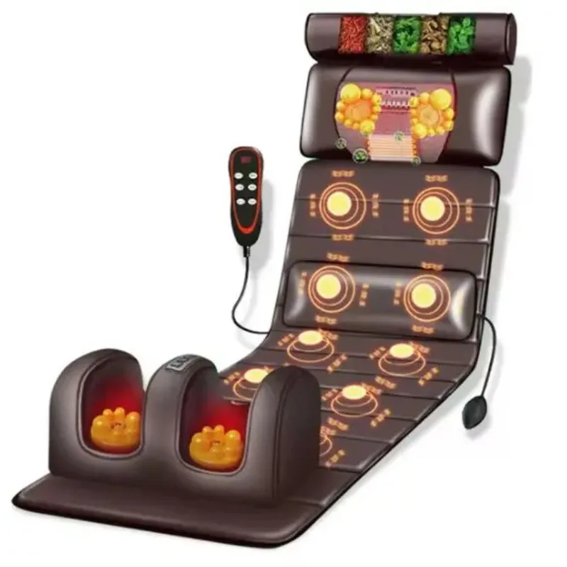

Air pressure folding back massage mattress