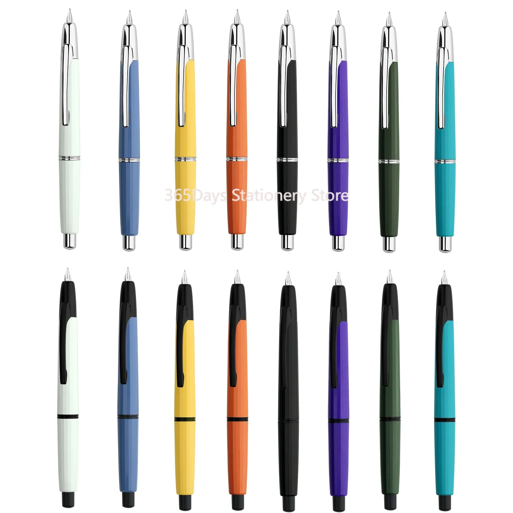 

16 Colors MAJOHN A2 Press Resin Fountain Pen Extra Fine Nib 0.4mm Ink Pen Converter For Writing Christmas Gift Lighter Than A1