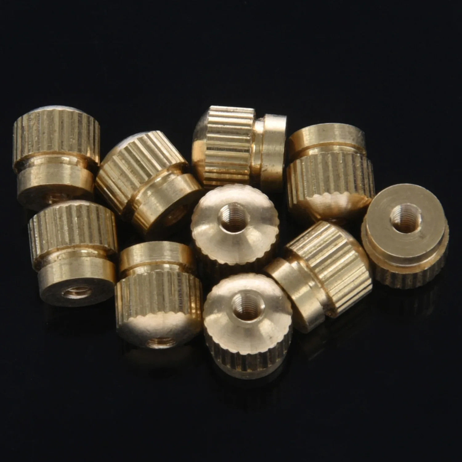 10Pcs Tenor Horn Key Button Piston Value Cap Screws for Trumpet Tenor Horn Cornet Tuba Accessories