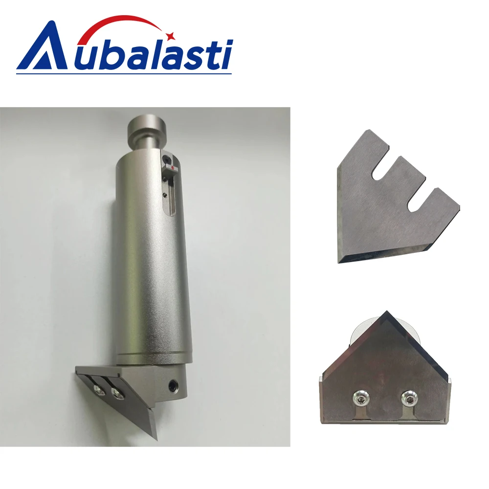Aubalasti CNC เท่ากับขอบเฉียงมีดตัดความหนา 20 มม.Vibrating มีดสําหรับ Soft Glass PVC Honeycomb Board KT Board