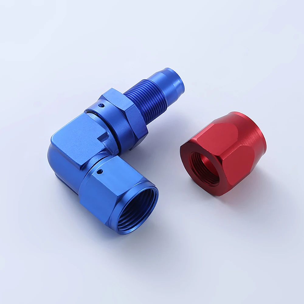 45 ° 90 ° car modification forging engine oil radiator oil cooling oil pipe aluminum alloy leak proof joint AN4~AN16